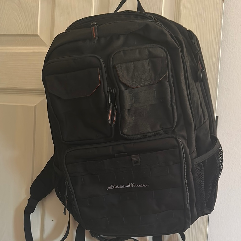 Eddie Bauer Black Backpack for Men